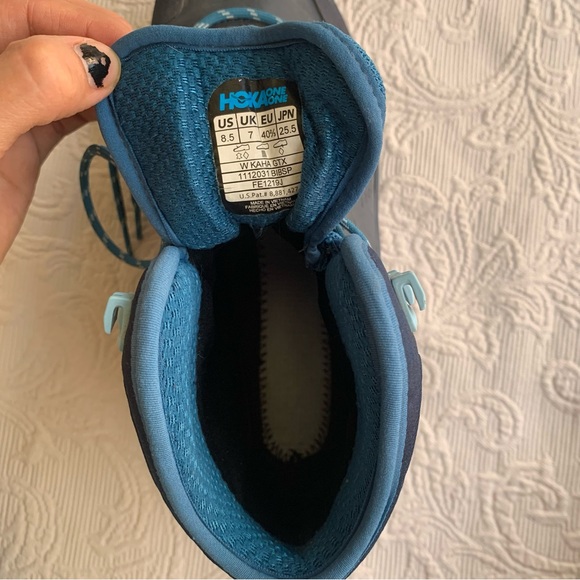 Hoka Blue Kaha Gore GTX Women's Athleisure Outdoor Hiking Boots - Picture 6 of 7